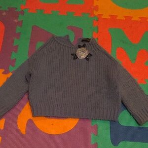 Baby Blumarine Jeans Blue Kids Sweater